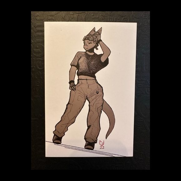 ARTISAN “Pants That Fit” “The Moon” and “The Chariot” Set of 3 Signed by Artist - Picture 4 of 11